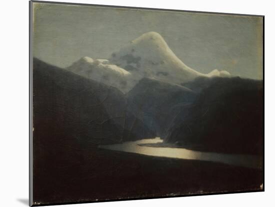 At the Mount Elbrus, 1870S-Arkhip Ivanovich Kuindzhi-Mounted Giclee Print