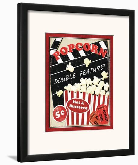 At the Movies I-Veronique Charron-Framed Art Print