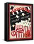 At the Movies I-Veronique Charron-Framed Stretched Canvas