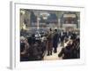 At the Music Hall in the Cirkus Bygningen, Jernbaneegade, Copenhagen, 1891-Paul Gustav Fischer-Framed Giclee Print