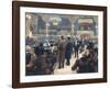 At the Music Hall in the Cirkus Bygningen, Jernbaneegade-Paul Fischer-Framed Giclee Print