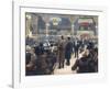 At the Music Hall in the Cirkus Bygningen, Jernbaneegade-Paul Fischer-Framed Giclee Print