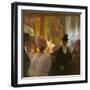 At the Music Hall-Gaston De La Touche-Framed Giclee Print