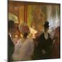 At the Music Hall-Gaston De La Touche-Mounted Giclee Print