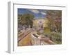 At the Naydenov Estate, Moscow, 1914-Vasili Vasilyevich Perepletchikov-Framed Giclee Print