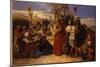 At the Oasis-Jean Francois Portaels-Mounted Giclee Print