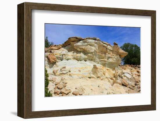 At the Ojito Wilderness Area, New Mexico-Martina Roth Kunst-Foto-Design-Framed Photographic Print