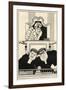 At the Old Bailey: Lord Darling, Sir Herbert Austin and Richard Muir-Powys Evans-Framed Art Print