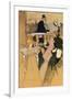 At the Opera Ball (Au bal de l'opera). 1893-Henri de Toulouse-Lautrec-Framed Giclee Print