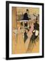 At the Opera Ball (Au bal de l'opera). 1893-Henri de Toulouse-Lautrec-Framed Giclee Print
