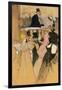 At the Opera Ball (Au bal de l'opera). 1893-Henri de Toulouse-Lautrec-Framed Giclee Print