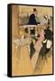 At the Opera Ball (Au bal de l'opera). 1893-Henri de Toulouse-Lautrec-Framed Stretched Canvas