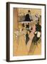 At the Opera Ball (Au bal de l'opera). 1893-Henri de Toulouse-Lautrec-Framed Giclee Print