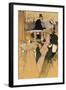 At the Opera Ball (Au bal de l'opera). 1893-Henri de Toulouse-Lautrec-Framed Giclee Print