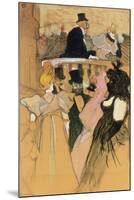At the Opera Ball (Au bal de l'opera). 1893-Henri de Toulouse-Lautrec-Mounted Giclee Print