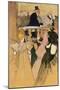 At the Opera Ball (Au bal de l'opera). 1893-Henri de Toulouse-Lautrec-Mounted Giclee Print