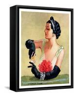 "At the Opera,"December 9, 1933-Tempest Inman-Framed Stretched Canvas