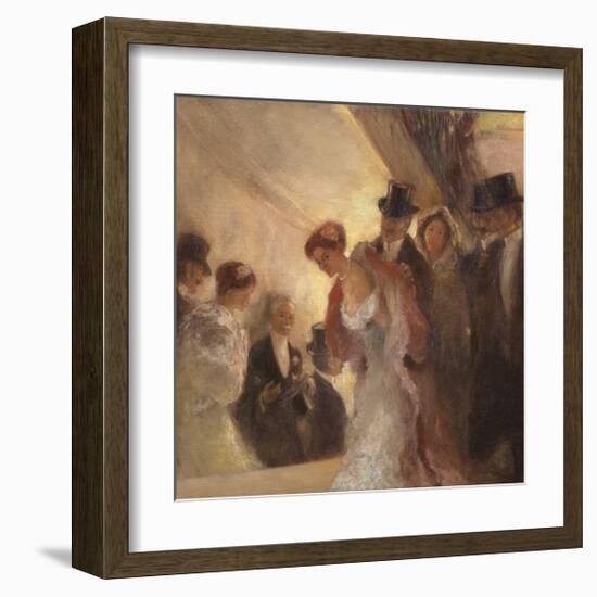 At the Opera-Gaston La Touche-Framed Premium Giclee Print