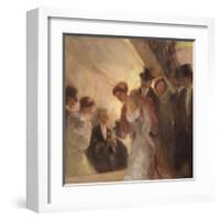 At the Opera-Gaston La Touche-Framed Premium Giclee Print