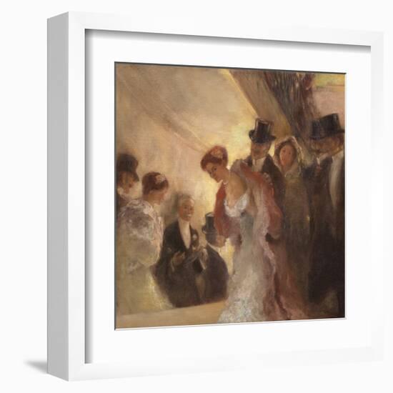 At the Opera-Gaston La Touche-Framed Premium Giclee Print