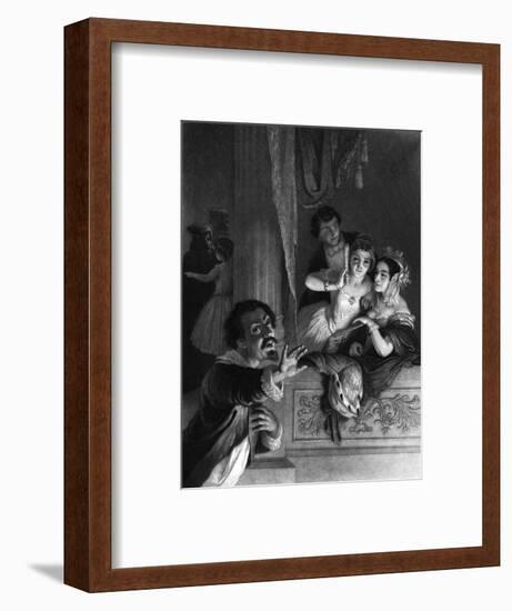 At the Opera-C Schuessele-Framed Art Print