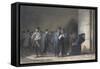 At the Palace of Justice, C.1862-65-Honore Daumier-Framed Stretched Canvas