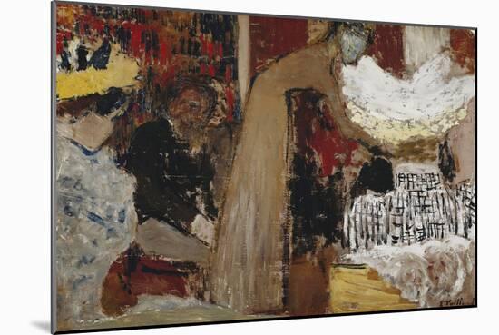 At the Performance; Au Spectacle, C.1895-Edouard Vuillard-Mounted Giclee Print