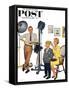 "At the Photographer" Saturday Evening Post Cover, September 26, 1959-Kurt Ard-Framed Stretched Canvas