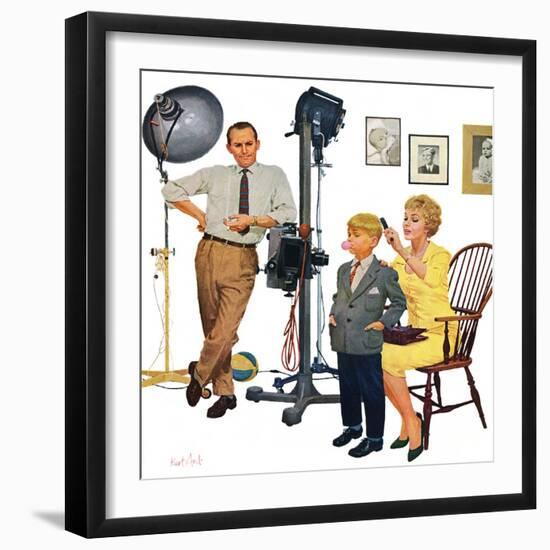 "At the Photographer", September 26, 1959-Kurt Ard-Framed Giclee Print