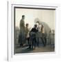 At the Piano, 1855-Vasily Timm-Framed Giclee Print