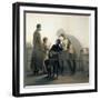 At the Piano, 1855-Vasily Timm-Framed Giclee Print