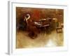 At the Piano, 1894-John Alexander-Framed Giclee Print