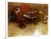 At the Piano, 1894-John Alexander-Framed Giclee Print