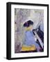 At the Piano, 1994-Patricia Espir-Framed Giclee Print