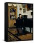 At the Piano-null-Framed Stretched Canvas