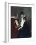 At the Piano-Luis Franco y Salinas-Framed Giclee Print