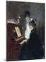 At the Piano-Luis Franco y Salinas-Mounted Giclee Print