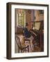 At the Piano-Sergei Arsenyevich Vinogradov-Framed Giclee Print