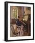 At the Piano-Sergei Arsenyevich Vinogradov-Framed Giclee Print