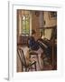 At the Piano-Sergei Arsenyevich Vinogradov-Framed Giclee Print