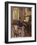 At the Piano-Sergei Arsenyevich Vinogradov-Framed Giclee Print