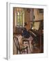 At the Piano-Sergei Arsenyevich Vinogradov-Framed Giclee Print