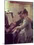 At the Piano-Albert Edelfelt-Mounted Giclee Print