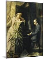 At the Piano-Emma Sparre-Mounted Giclee Print