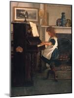 At the Piano-Henry Stacey Marks-Mounted Giclee Print