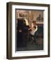 At the Piano-Henry Stacey Marks-Framed Giclee Print