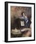 At the Piano-Daniele Ranzoni-Framed Giclee Print