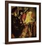 At the Procuress-Johannes Vermeer-Framed Giclee Print