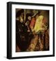 At the Procuress-Johannes Vermeer-Framed Giclee Print