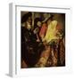At the Procuress-Johannes Vermeer-Framed Giclee Print